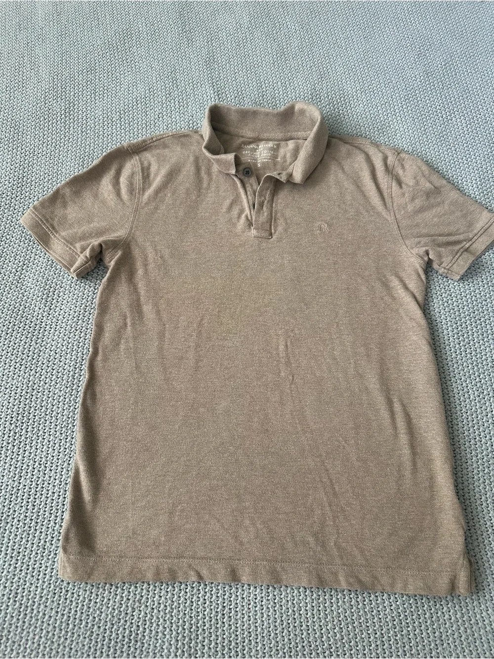 Banana Republic Organic Cotton Pique Polo Lot of 2 Size Small